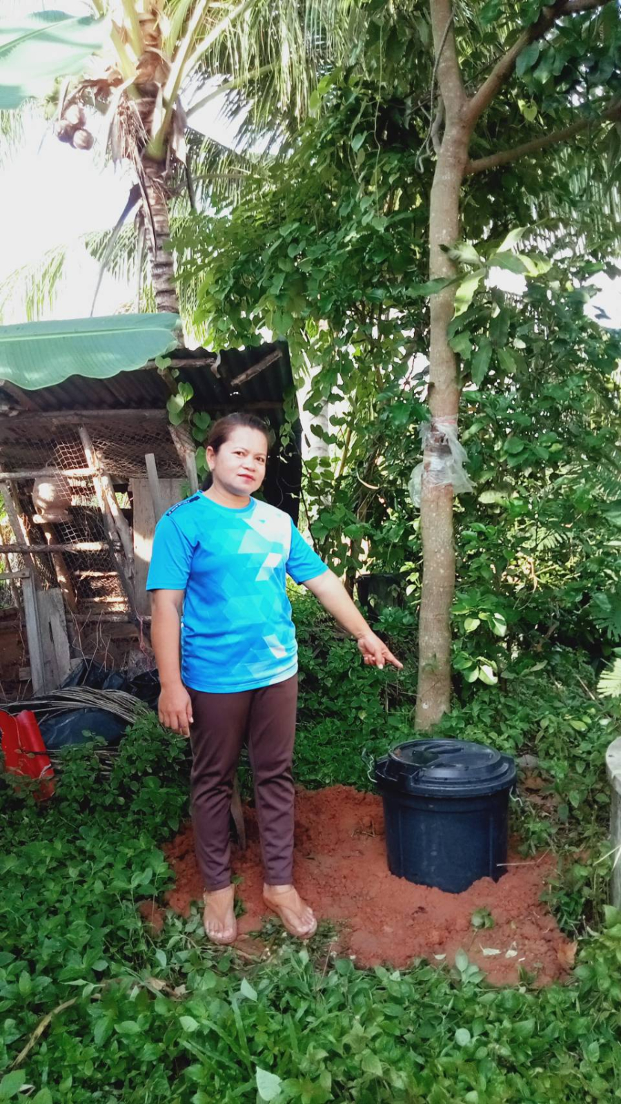 กองสาธารณสุข อบต.คำบก และ อสม. ตำบลคำบก ดำเนินการกิจกรรม อสม. การกำจัดขยะในครัวเรือนในพื้นที่ตำบลคำบก