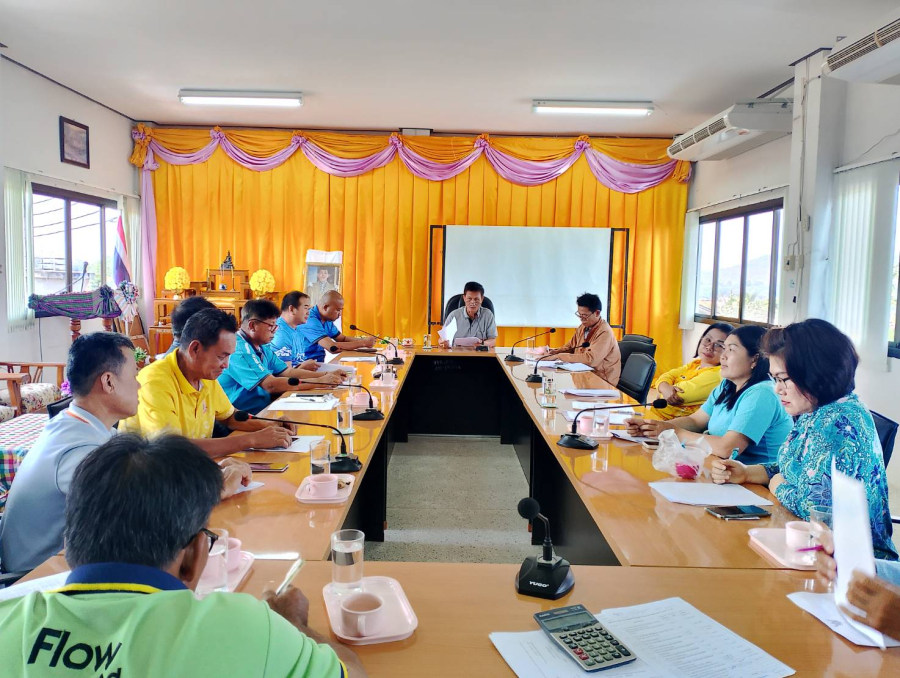 อบต.คำบกประชุมคณะกรรมการกองทุนหลักประกันสุขภาพ ครั้งที่ 3/2568